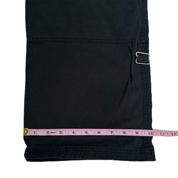 NWT Columbia Size 16 Black Women’s Carroll Creek Pant Straight Leg Rolled Up Leg - Picture 13 of 15